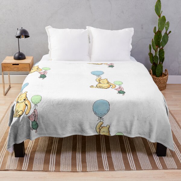 Item preview, Winnie and Piglet Balloon Adventure designed and sold by ColorFlowArt.