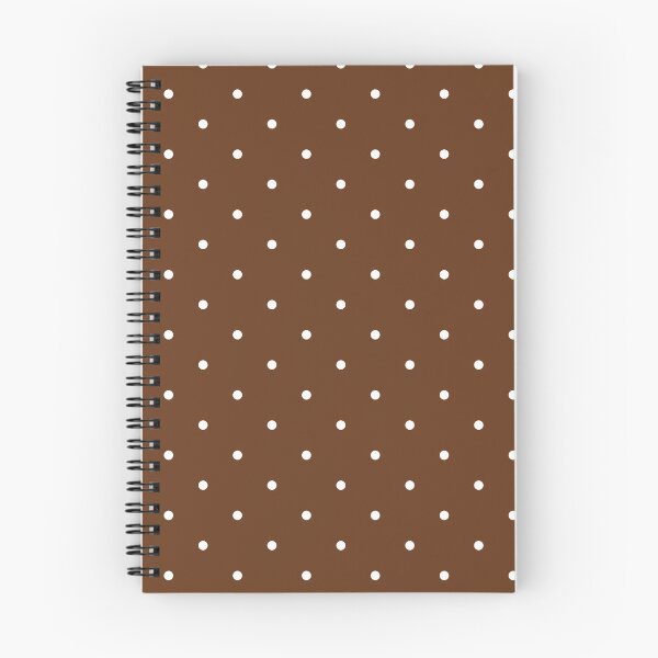 Item preview, Brown and white Polka dot pattern designed and sold by RishabhArts1.
