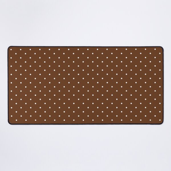 Item preview, Brown and white Polka dot pattern designed and sold by RishabhArts1.