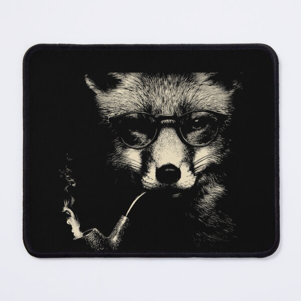 Item preview, Sophisticated Fox with Glasses and Pipe designed and sold by k3rstman1.