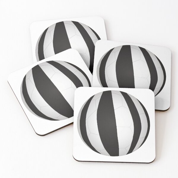 Item preview, Football in Newcastle colours designed and sold by BettyRoseDesign.