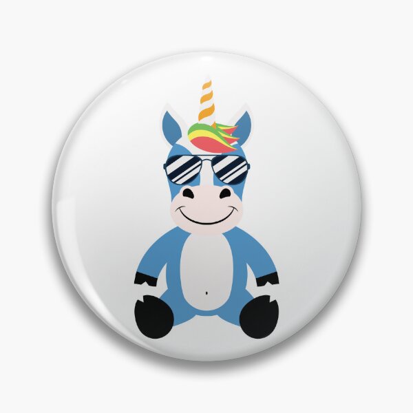 Item preview, Cute Magical Unicorn With Shades designed and sold by Captain Creative.