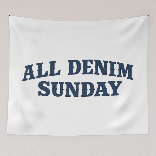 Item preview, All Denim Sunday designed and sold by gahteeriffico.