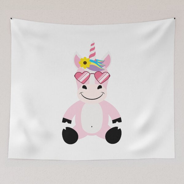 Item preview, Cute Magical Unicorn With Shades designed and sold by Captain Creative.