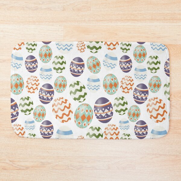 Item preview, Vibrant Patterned Easter Eggs Seamless Design designed and sold by Potattoo.