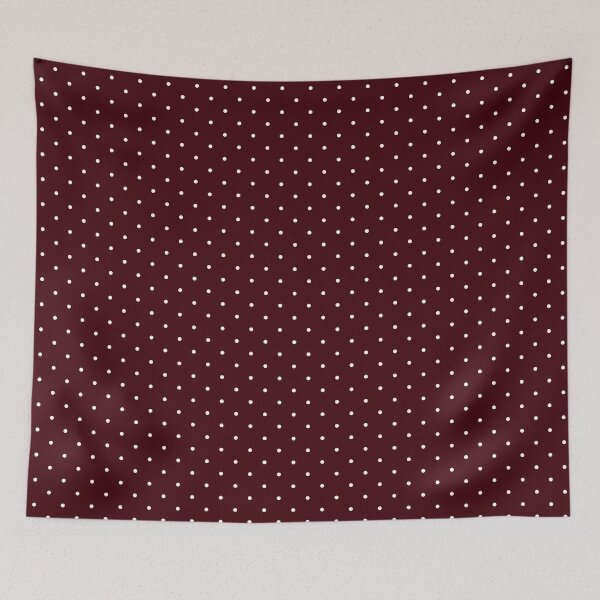 Item preview, Cherry red and white Polka dot pattern designed and sold by RishabhArts1.
