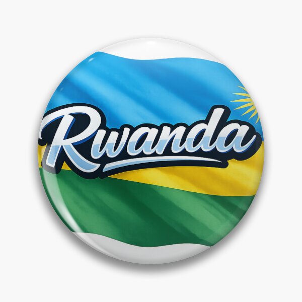 Item preview, Rwanda Waving Flag Design – Rwanda Pride Patriotic Country Graphic designed and sold by GarnerSupplyCo.