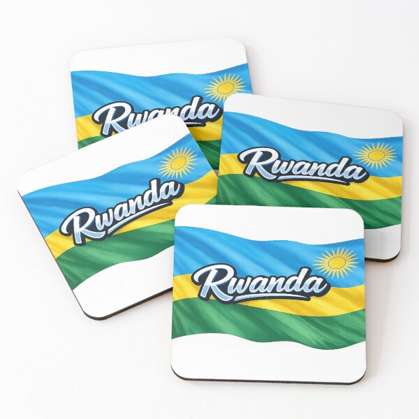 Item preview, Rwanda Waving Flag Design – Rwanda Pride Patriotic Country Graphic designed and sold by GarnerSupplyCo.