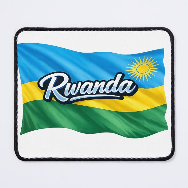 Item preview, Rwanda Waving Flag Design – Rwanda Pride Patriotic Country Graphic designed and sold by GarnerSupplyCo.