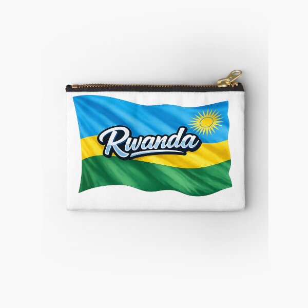 Item preview, Rwanda Waving Flag Design – Rwanda Pride Patriotic Country Graphic designed and sold by GarnerSupplyCo.