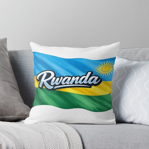 Item preview, Rwanda Waving Flag Design – Rwanda Pride Patriotic Country Graphic designed and sold by GarnerSupplyCo.