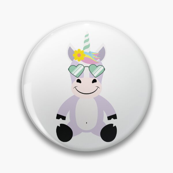 Item preview, Cute Magical Unicorn With Shades designed and sold by Captain Creative.
