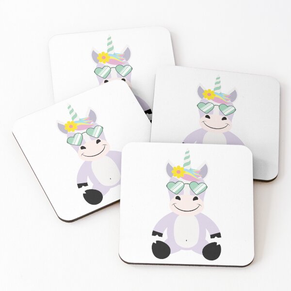 Item preview, Cute Magical Unicorn With Shades designed and sold by Captain Creative.