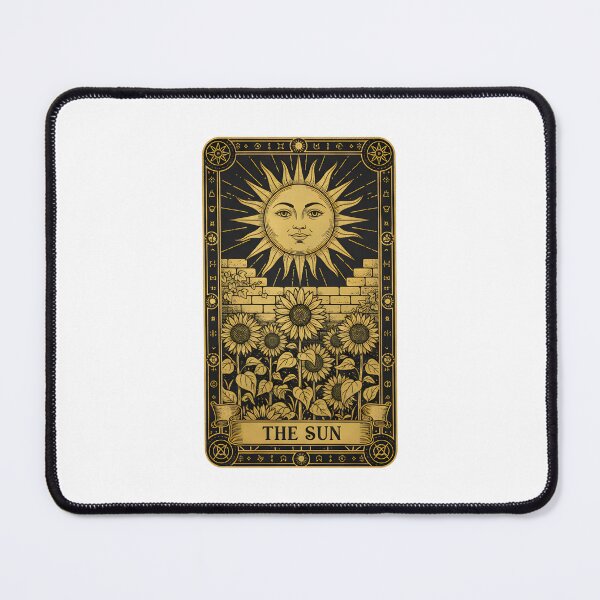 Item preview, The Sun Vintage Gold Foil Tarot Card designed and sold by Kvarny.