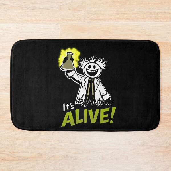 Item preview, Funny Mad Scientist Stick Figure Shirt – It’s Alive Laboratory Humor  designed and sold by Popstudio85.