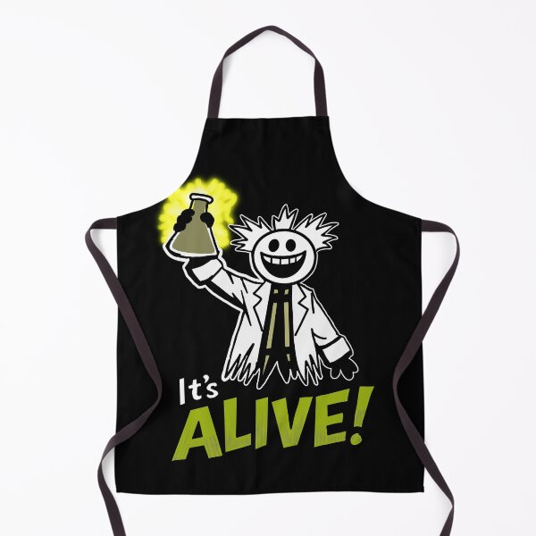 Item preview, Funny Mad Scientist Stick Figure Shirt – It’s Alive Laboratory Humor designed and sold by Popstudio85.