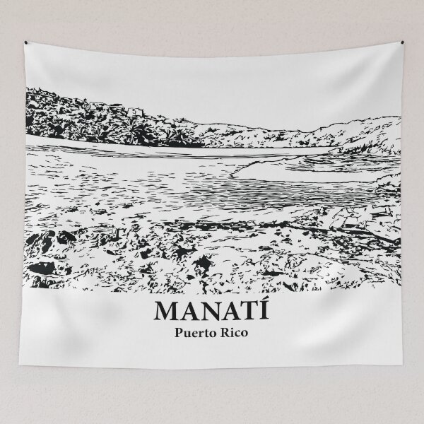 Item preview, Manatí - Puerto Rico designed and sold by Lakeric Cityscapes.