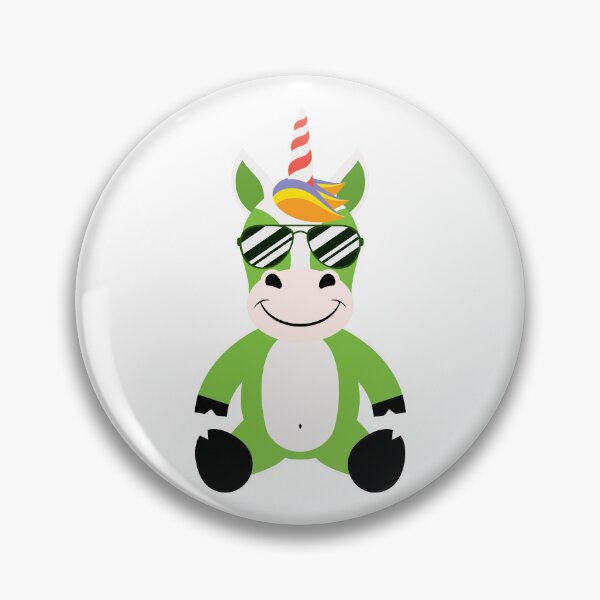 Item preview, Cute Magical Unicorn With Shades designed and sold by Captain Creative.