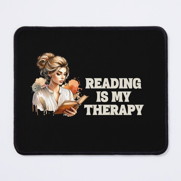 Item preview, Reading Is My Therapy - Book Lover Gift designed and sold by MyCozyCorner24.
