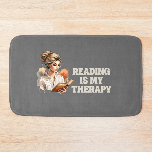 Item preview, Reading Is My Therapy - Book Lover Gift designed and sold by MyCozyCorner24.
