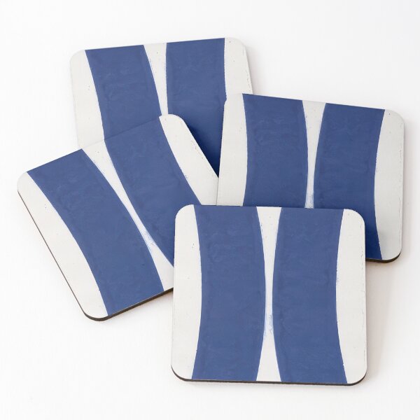 Item preview, colored paper image v blue curves from colored paper images 1976  - Ellsworth Kelly   designed and sold by nebelimr.