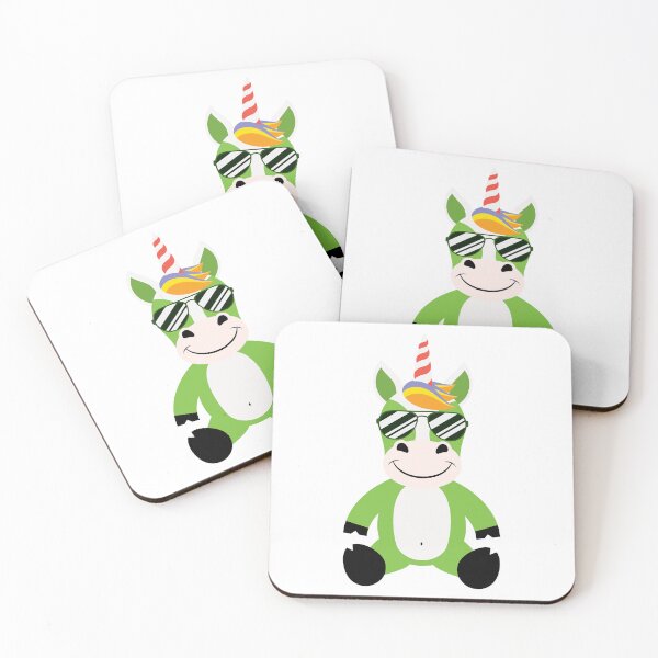 Item preview, Cute Magical Unicorn With Shades designed and sold by Captain Creative.