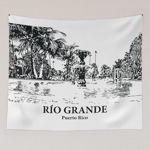 Item preview, Río Grande - Puerto Rico designed and sold by Lakeric Cityscapes.