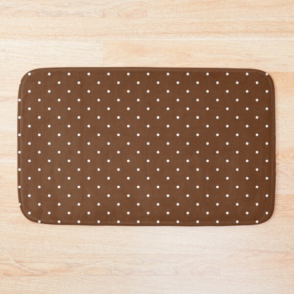 Item preview, Brown and white Polka dot pattern designed and sold by RishabhArts1.