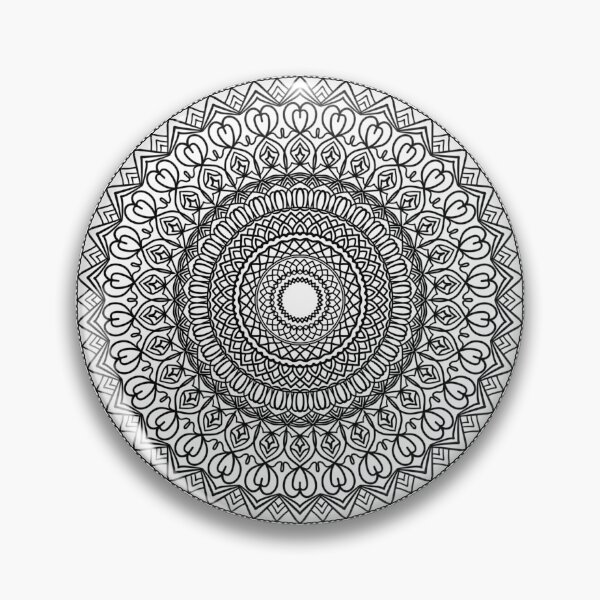 Item preview, intricate mandala designed and sold by Anna's Gallery.