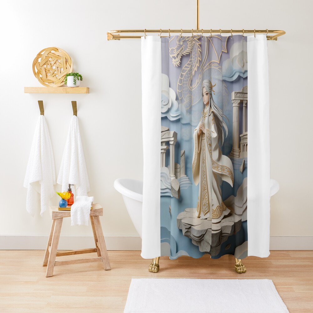 Item preview, Shower Curtain designed and sold by GhostLineV.