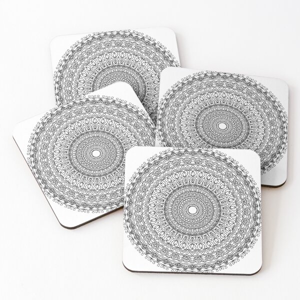 Item preview, intricate mandala designed and sold by Anna's Gallery.