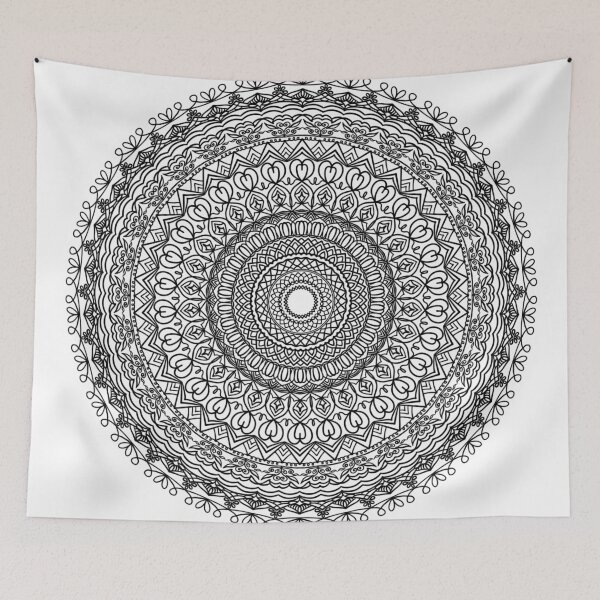 Item preview, intricate mandala designed and sold by Anna's Gallery.