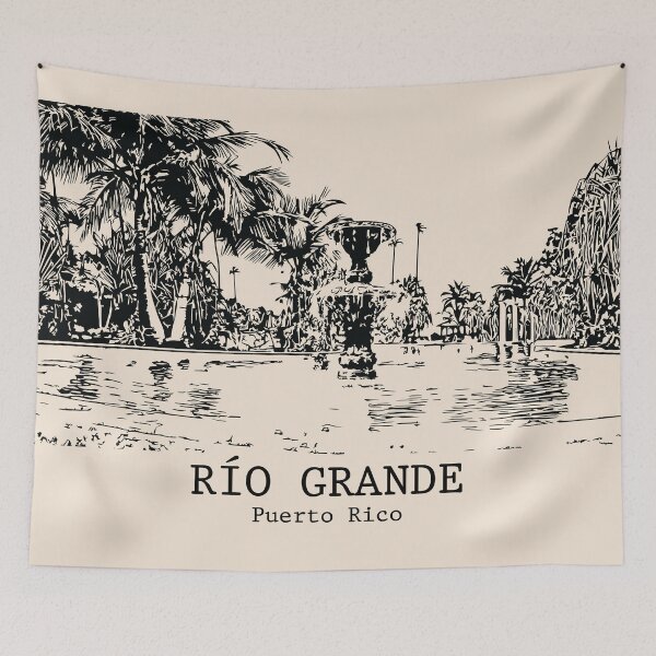 Item preview, Río Grande - Puerto Rico designed and sold by Lakeric Cityscapes.