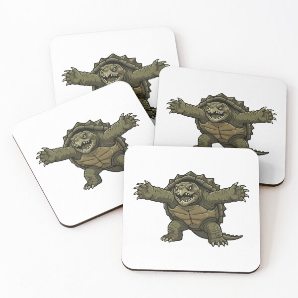 Item preview, Free Hugs I Will Bite You Alligator Snapping Turtle designed and sold by Petzzz.