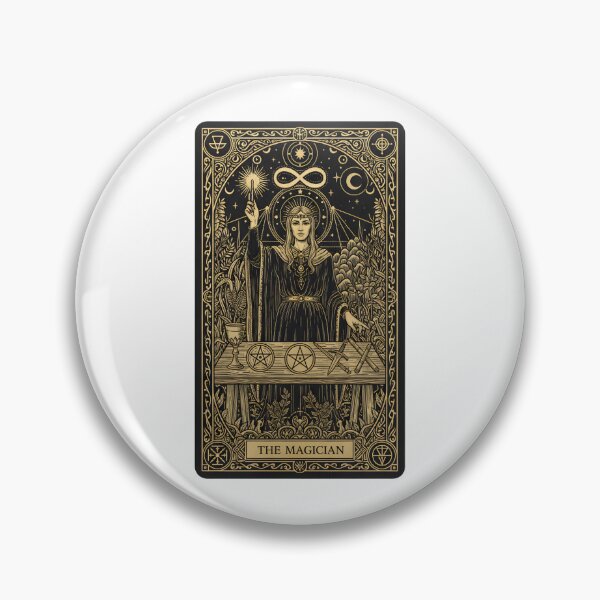 Item preview, The Magician Alchemist Vintage Tarot Card designed and sold by Kvarny.