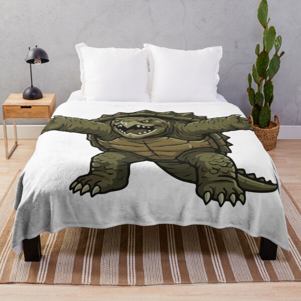 Item preview, Free Hugs I Will Bite You Alligator Snapping Turtle designed and sold by Petzzz.