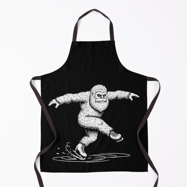 Item preview, Yeti Figure Skating designed and sold by Funny Vintage Stickers And T-Shirts.