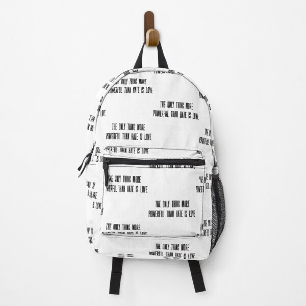 Item preview, The Only Thing More Powerful Than Hate Is Love – Typographic Design designed and sold by Vision Crafted.