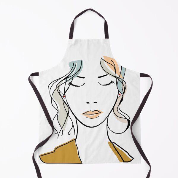 Item preview, Rostro Femenino Minimalista en Línea designed and sold by YanitaTF.