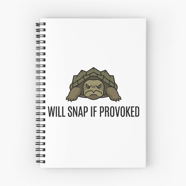 Item preview, Introvert Will Snap Alligator Snapping Turtle Humor designed and sold by Petzzz.