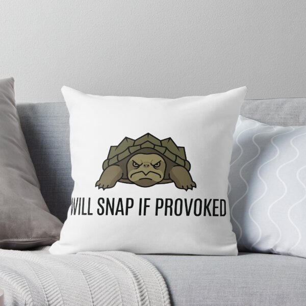 Item preview, Introvert Will Snap Alligator Snapping Turtle Humor designed and sold by Petzzz.
