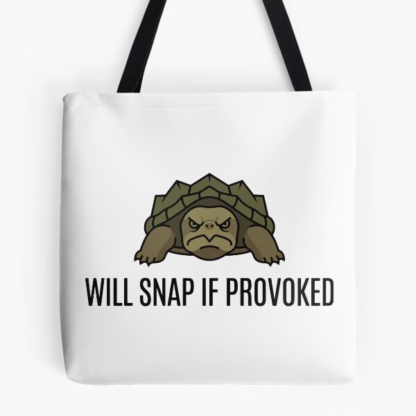 Item preview, Introvert Will Snap Alligator Snapping Turtle Humor designed and sold by Petzzz.