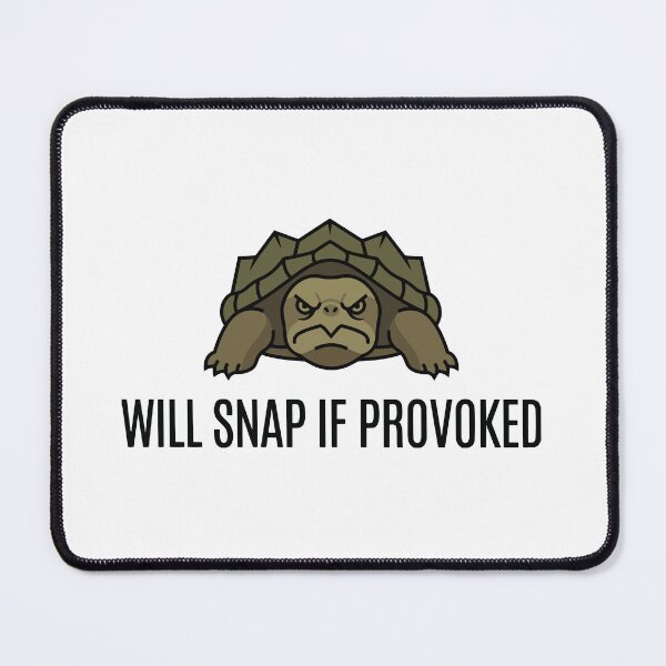 Item preview, Introvert Will Snap Alligator Snapping Turtle Humor designed and sold by Petzzz.