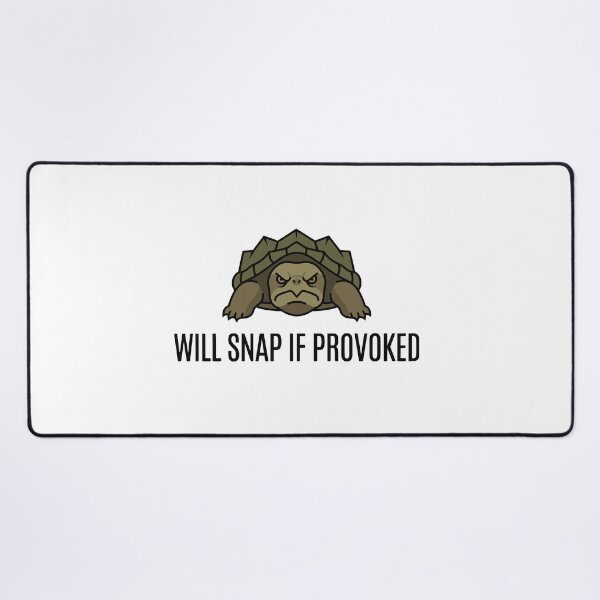 Item preview, Introvert Will Snap Alligator Snapping Turtle Humor designed and sold by Petzzz.