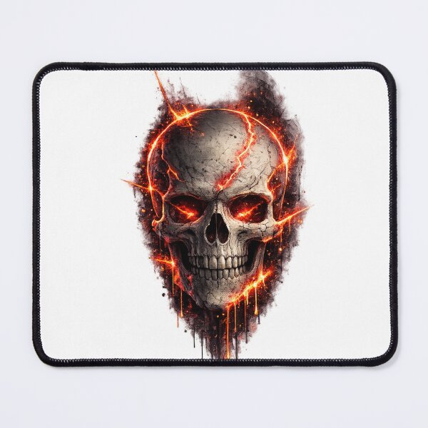 Item preview, Fire Skull – Fire Red Skull Street Art designed and sold by Designjeen.