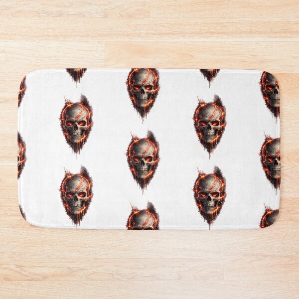 Item preview, Fire Skull – Fire Red Skull Street Art designed and sold by Designjeen.