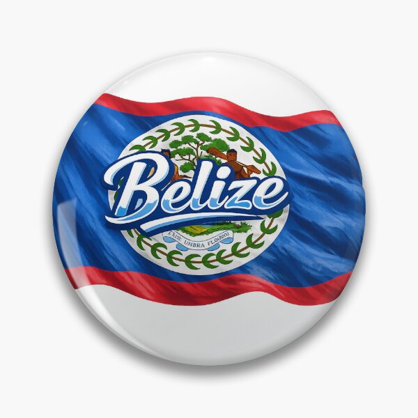 Item preview, Belize Waving Flag Design – Belize Pride Patriotic Country Graphic designed and sold by GarnerSupplyCo.