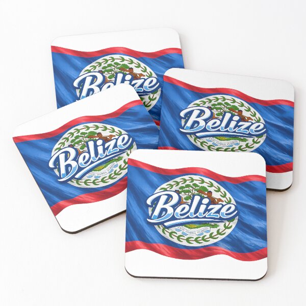Item preview, Belize Waving Flag Design – Belize Pride Patriotic Country Graphic designed and sold by GarnerSupplyCo.