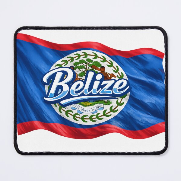 Item preview, Belize Waving Flag Design – Belize Pride Patriotic Country Graphic designed and sold by GarnerSupplyCo.