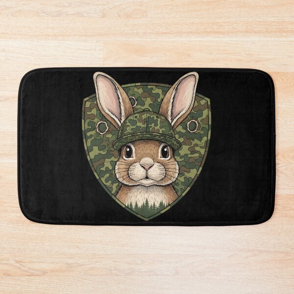 Item preview, Funny Rabbit Bunny Hunting Camo Happy Easter designed and sold by OlakunleOloroz.